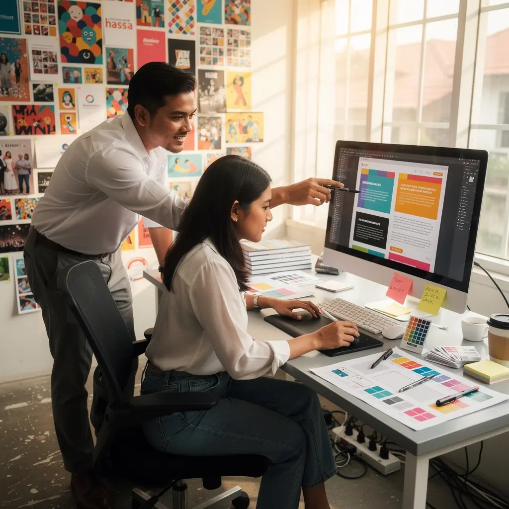 An infographic demonstrating best practices for effective email marketing, including tips on subject lines and call-to-action buttons.